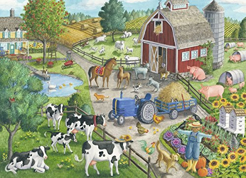 Ravensburger 9640 Home on The Range Puzzle 60pc