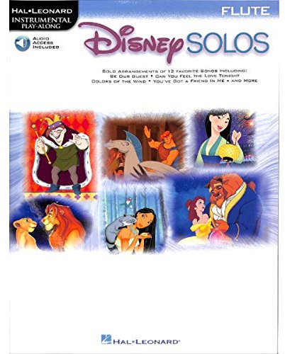 Disney Solos for Flute - Flöte Noten [Musiknoten]