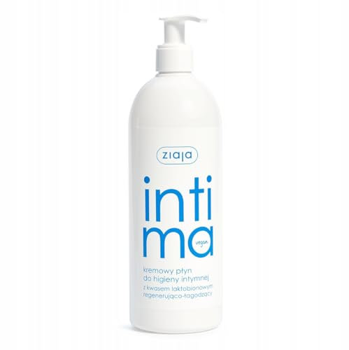 Creme-Waschlotion für die Intimregion mit Lactobionsäure - regierend und mildernd 500ml von Ziaja // Kremowy Plyn do higieny intymnej z kwasem laktobionowym regenerujaco- lagodzacy 500ml - Ziaja