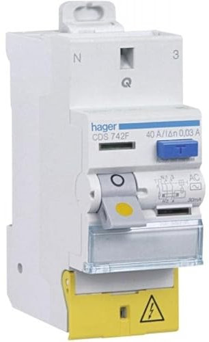 ID 2P 63A 30mA AC borne déc.