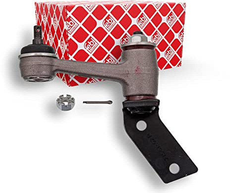 febi bilstein 41296 Lenkzwischenhebel mit Kronenmutter und Splint, 1 Stück | Kompatibel mit: MITSUBISHI L200