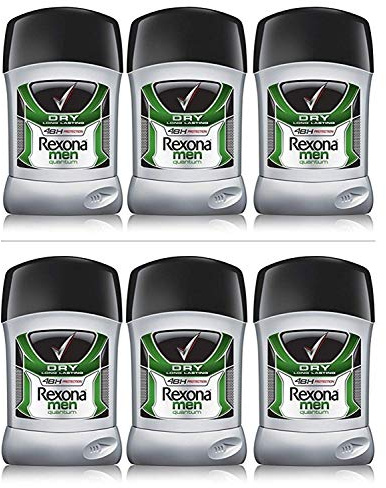 Rexona Quantum dry long lasting - Antiperspirant Deodorant STICK for Men 50ml by Rexona
