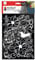Marabu 0285000000005 - Art Stencil, Motivschablone für effektvolles Schablonieren auf Papier, Keilrahmen, Holz und Textilien, PVC - frei, lasergeschnitten, wiederverwendbar, DIN A4, Blooming Garden
