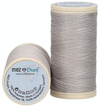 MEZ Nähgarne, 100% Polyester, 2002, Stärke 100, 100m, 4645100-02002