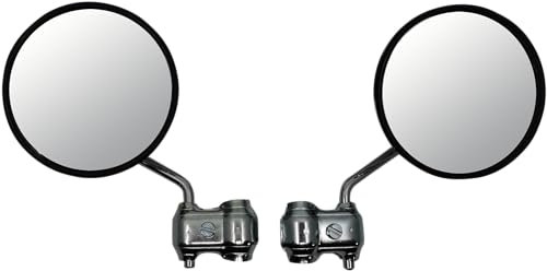2x Vespa Lambretta NSU Mirror Leg Left & Right - Chrome - V50 PX PK