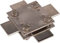 Dehn+Söhne Kreuzstück NIRO 318 233 f.Fl 30/30mm Verbinder für Blitzschutz 4013364096646
