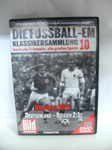 Die Fussball-EM ~ Klassikersammlung 10 ~ Deutsche Triumphe, alle grossen Spiele ~ Halbfinale 1972 ~ Deutschland-Belgien 2:1