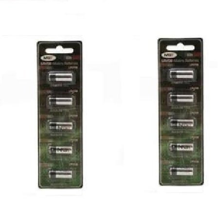 10 LRV08 12v alkaline batteries for bite alarms etc