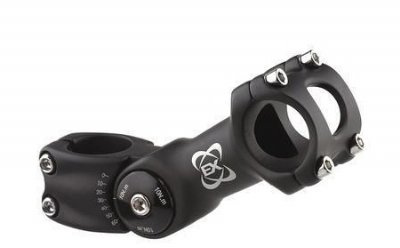 System EX Adjustable Bike/Cycle Handlebar Bar Stem 25.4mm x 130mm Black