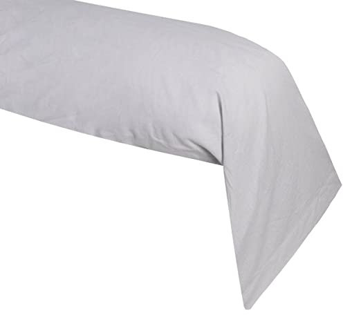 LOVELY CASA t34820001 Alicia Nackenrolle 45 x 185 100% CO 100% Baumwolle, Baumwolle, perlfarben, 185x45 cm