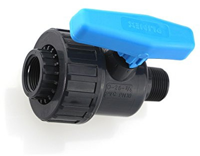 PVC Kugelhahn IG-AG (als Uniblock) 2, Profi-Qualität