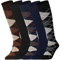 MySocks Hommes Femmes Genou Haute Chaussettes,Multicolore 701,42-46