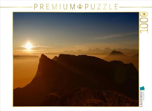 CALVENDO Puzzle Stockhorn – Über Stock und Stein | 1000 Teile Lege-Größe 64 x 48 cm Foto-Puzzle für glückliche Stunden