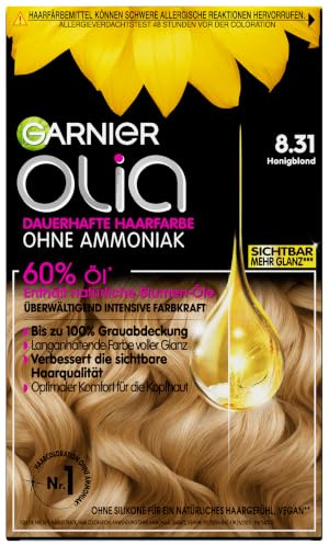Garnier Olia 8.31 Honigblond, 3er Pack