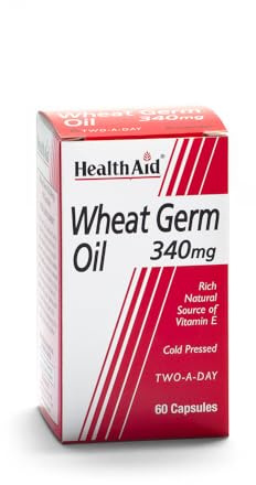 HealthAid Wheat Germ Oil 340mg 60 Capsules
