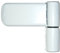 ASEC Adjustable Flag Hinge For UPVC Doors