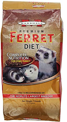 Marshall Premium Ferret Diet, 7-Pound Bag