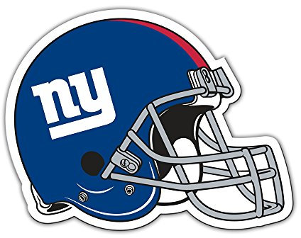 Fremont Die NFL New York Giants Vinyl-Helmmagnet, 30,5 cm, Teamfarben