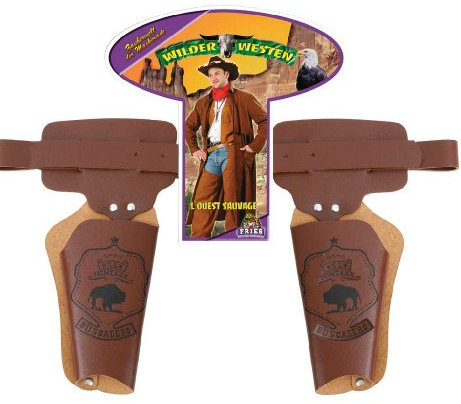 Doppelholster Lederkombination ca.90cm