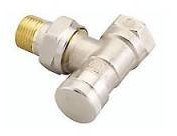 Danfoss Randall RLV-15 LS Angle Manual Radiator Valve - 1/2 inch