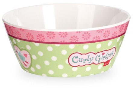 Sigikid 24270 Melamin Schüssel Curly Girlies