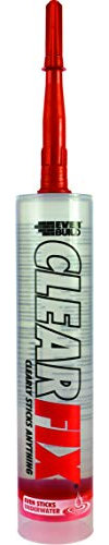 Everbuild EVBCLEARFIX3 Clear Fix Hybrid Polymer Adhesive C3 300 ml, 290ml