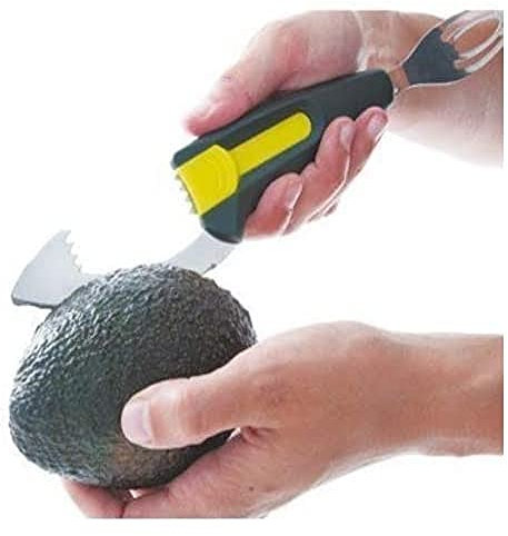 LACOR - 61355 - Pelador De Aguacates con 5 Funciones INOX.