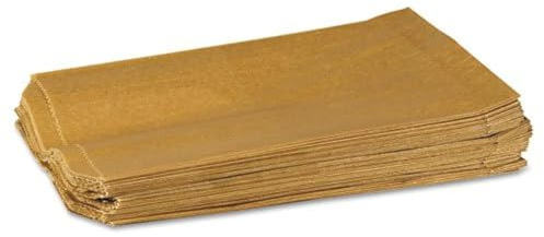HOSPECO Napkin Receptacle Liner, Kraft Waxed Paper, 500/Carton