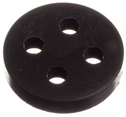 Joint à 4 trous pour robinet d'essence, 16 mm - pour Simson S50, S51, S53, S70, S83, SR4-2 Star, KR50, SL1, SR1, SR2