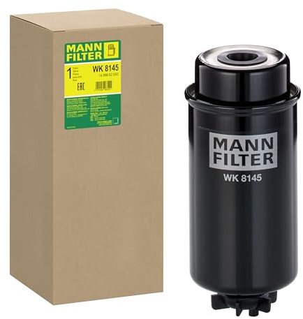 MANN-FILTER WK 8145 Fuel Filter - for Off-Highway Applications | For Off-Highway, Fuel System Protection, Injector Protection, Clean Fuel Supply, True OE Engineering