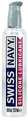 SWISS NAVY Premium Silikon Sex Gleitmittel, 8 Unzen, Gleitmittel für Männer, Frauen & Paare. MD Science Lab
