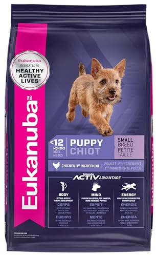 Eukanuba Puppy Small Breed Dry Dog Food, 4.5 lb Bag