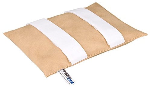Sport-Tec Sandsack Sandsäckchen Gewichtsäckchen mit Klettband 30x25 cm, 4 kg, Beige