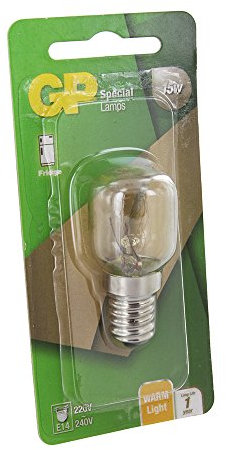 GP Ampoule Universelle de Réfrigérateur (15W, T25, E14)