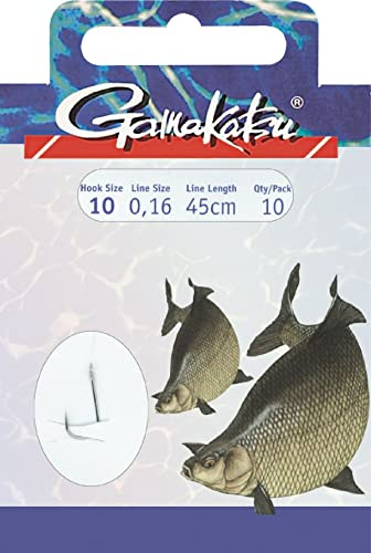 Gamakatsu Hook Bkd-1810B Brassen 100 cm Gr. 10