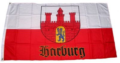 Flagge Fahne Harburg 90 x 150 cm FLAGGENMAE®