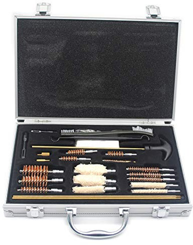 Trirock Universal Tactical Gun Cleaning Kit with Hunting Tool Accessories