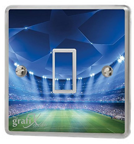 Football Champions League Light Switch Sticker Vinyl/Skin cover sw15