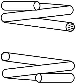 CS Germany 14.319.825 Fahrwerksfeder