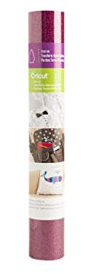 Cricut Glitter Iron On | Lipstick | 48cm (19) | Heat Transfer Vinyl Roll (HTV) | For use with all Cricut Cutting Machines