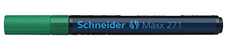 Schneider Schreibgeräte Lackmarker Maxx 271, 1-2 mm, grün