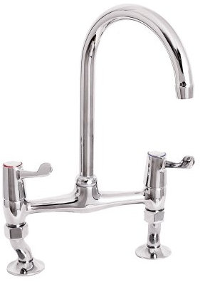 Deva DLT305B Bridge KitchenTap, Medium