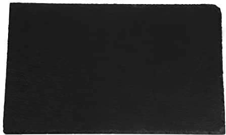 Olympia Natural Slate Presentation Tray Liquid Repellent, 1/1 GN | Waterproof finish ensures elegant natural construction stays stain-free; hand wash only to protect the protective seal.