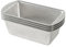 Nordic Ware 4 x mini cacerolas comerciales de aluminio natural, cuatro sartenes de 2 tazas