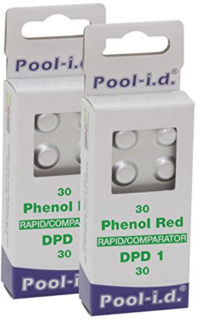 Sparpack Pool-i.d. Nachfüllpack für Pooltester Chlor-Brom/pH