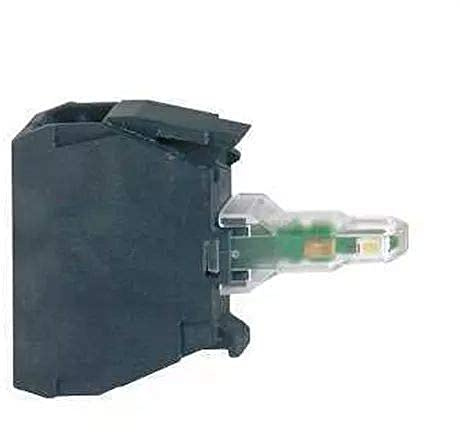 Schneider Electric ZBVBG6 LED Pilot Light 24-120V, Led Light Blk Blu 24 120V