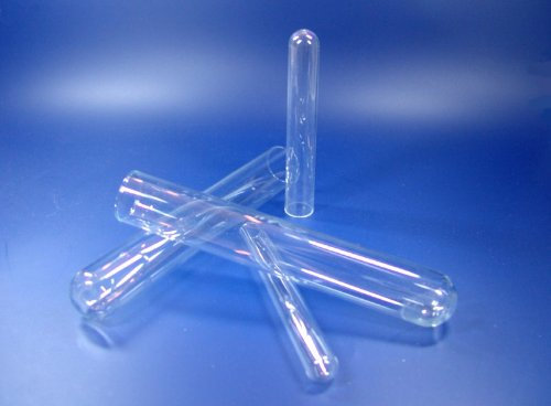 SCHWEFELFADEN Reagenzglas 150x24 Karton = 39 Stück Reagenzgläser mit glattem Rand Phiole aus Klarglas
