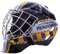 Franklin Sports NHL Pittsburgh Penguins Mini-Hockey-Torwart-Maske mit Etui, Sammlerstück, Torwartmaske mit Offiziellen NHL-Logos und Farben