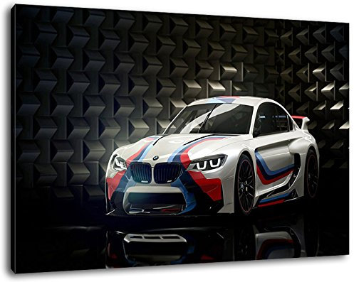 gran turismo Format 120x80 cm Bild auf Leinwand, XXL riesige Bilder fertig gerahmt mit Keilrahmen, Kunstdruck auf Wandbild mit Rahmen