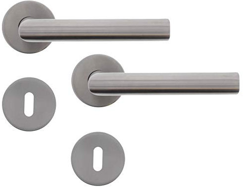 ToniTec Martina - Maniglia per porta interna, in acciaio INOX